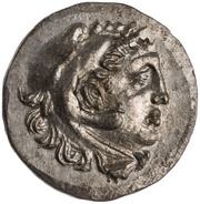 Drachm In the name of Alexander III; Temnos obverse image
