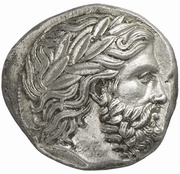 Tetradrachm - Philip II Pella obverse image