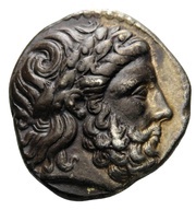 Tetradrachm - Philip II Amphipolis obverse image