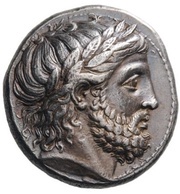 Tetradrachm - Philip II Pella obverse image