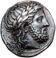Tetradrachm - Philip II Pella obverse image