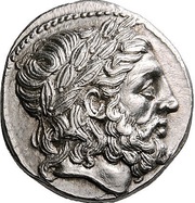 Tetradrachm - Philip II Pella obverse image