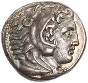 Tetradrachm - Alexander III Amphipolis obverse image