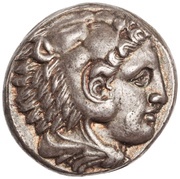 Tetradrachm - Alexander III Amphipolis obverse image