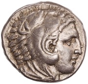 Tetradrachm - Alexander III Amphipolis obverse image