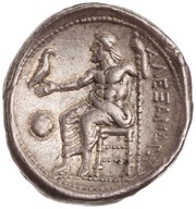Tetradrachm - Alexander III Amphipolis, Greece (ancient), 336 BC - 323 BC reverse image