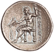 Tetradrachm - Alexander III Amphipolis, Greece (ancient), 336 BC - 323 BC reverse image