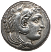 Tetradrachm - Alexander III Amphipolis obverse image