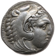 Tetradrachm - Alexander III Amphipolis obverse image