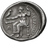 Tetradrachm - Alexander III Amphipolis, Greece (ancient), 336 BC - 323 BC reverse image