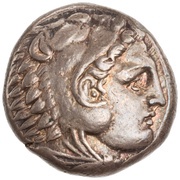 Tetradrachm - Alexander III Amphipolis obverse image