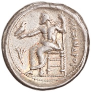 Tetradrachm - Alexander III Amphipolis, Greece (ancient), 336 BC - 323 BC reverse image