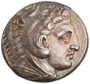 Tetradrachm - Alexander III Amphipolis obverse image