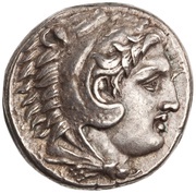 Tetradrachm - Alexander III Amphipolis obverse image