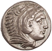 Tetradrachm - Alexander III Amphipolis obverse image