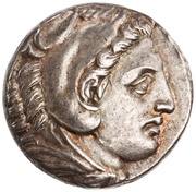 Tetradrachm - Alexander III Amphipolis obverse image