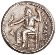 Tetradrachm - Alexander III Amphipolis, Greece (ancient), 336 BC - 323 BC reverse image