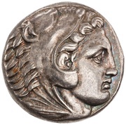 Tetradrachm - Alexander III Amphipolis obverse image