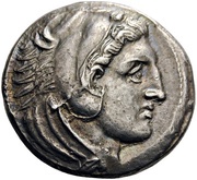 Tetradrachm - Alexander III Amphipolis obverse image