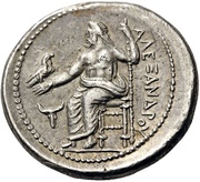 Tetradrachm - Alexander III Amphipolis, Greece (ancient), 336 BC - 323 BC reverse image
