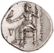 Tetradrachm - Alexander III Sardis, Greece (ancient), 334 BC - 323 BC reverse image