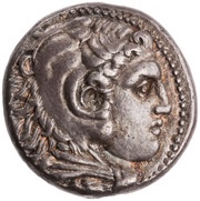 Tetradrachm - Alexander III Sardis obverse image