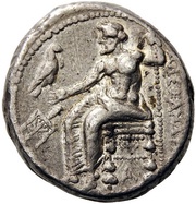 Tetradrachm - Alexander III Tarsos, Greece (ancient), 333 BC - 327 BC reverse image