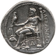 Tetradrachm - Alexander III Memphis, Greece (ancient), 332 BC - 323 BC reverse image