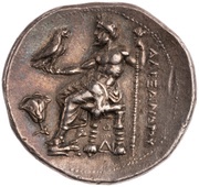 Tetradrachm - Alexander III Memphis, Greece (ancient), 332 BC - 323 BC reverse image