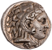 Tetradrachm - Alexander III Memphis obverse image