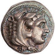 Tetradrachm In the name of Alexander III; Damascus obverse image