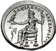 Tetradrachm - Alexander III Tarsos, Greece (ancient), 327 BC - 323 BC reverse image