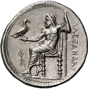 Tetradrachm - Alexander III Pella, Greece (ancient), 325 BC - 315 BC reverse image