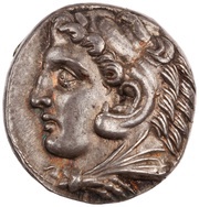Tetradrachm In the name of Alexander III; Pella obverse image