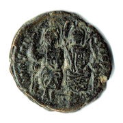 20 Nummi - Justin II and Aelia Sophia Nicomedia obverse image