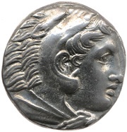 Tetradrachm In the name of Alexander III; Pella obverse image