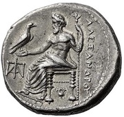 Tetradrachm - Alexander III Paphos, Greece (ancient), 325 BC - 317 BC reverse image