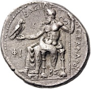 Tetradrachm - Alexander III Side, Greece (ancient), 325 BC - 320 BC reverse image