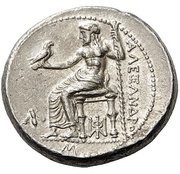 Tetradrachm - Alexander III Babylon, Greece (ancient), 325 BC - 323 BC reverse image