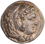 Tetradrachm In the name of Alexander III; Babylon obverse image