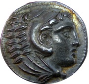 Tetradrachm In the name of Alexander III; Amphipolis obverse image