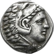 Tetradrachm In the name of Alexander III; Amphipolis obverse image
