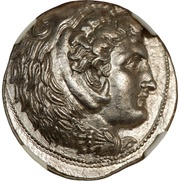 Tetradrachm In the name of Alexander III;Susa obverse image