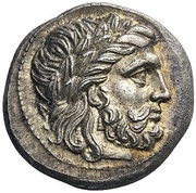 Tetradrachm - Philip II Amphipolis obverse image
