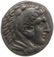 Tetradrachm In the name of Alexander III; Pella obverse image