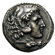 Tetradrachm In the name of Alexander III;Uncertain mint in Greece or Macedon obverse image