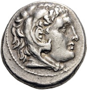 Tetradrachm In the name of Alexander III;Corinth obverse image
