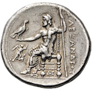 Tetradrachm In the name of Alexander III;Corinth, Greece (ancient), 310 BC - 290 BC reverse image