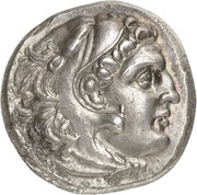 Tetradrachm In the name of Alexander III; Abydos obverse image