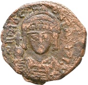 20 Nummi - Tiberius II Constantine Constantinoplis obverse image